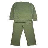 Just Cavalli Completo 2Pz Felpa-Pantalone tinta unita Verde per Neonata JIA26004CF VERDE JUST CAVALLI 