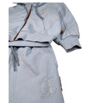 Just Cavalli Completo 2 Pezzi Felpa-Pantalone tinta unita Azzurro per Neonato JIA26011CF AZZURRO JUST CAVALLI 