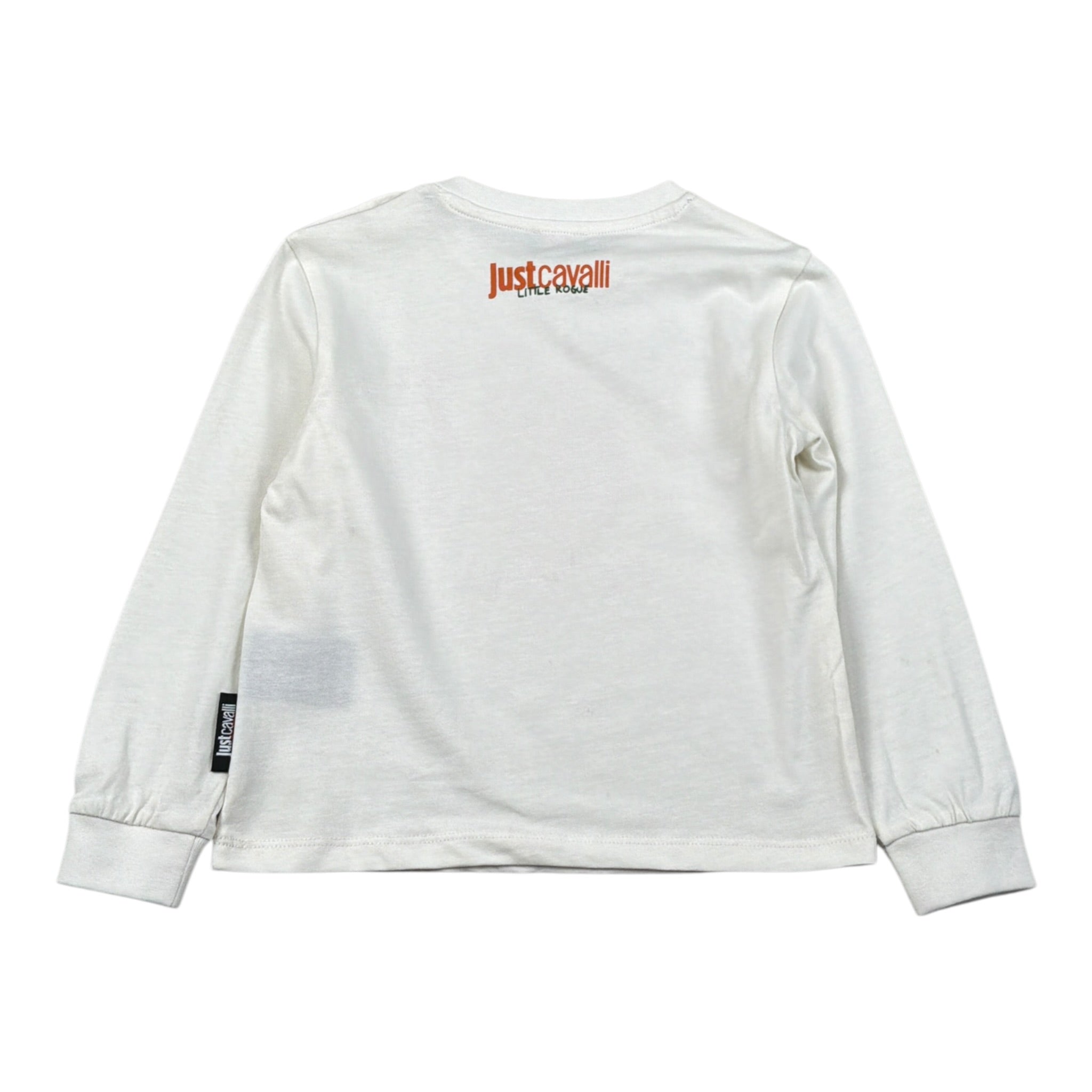 Just Cavalli Shirt tinta unita con Stampa Bianco per Neonato JIA26029TS BIANCO JUST CAVALLI 