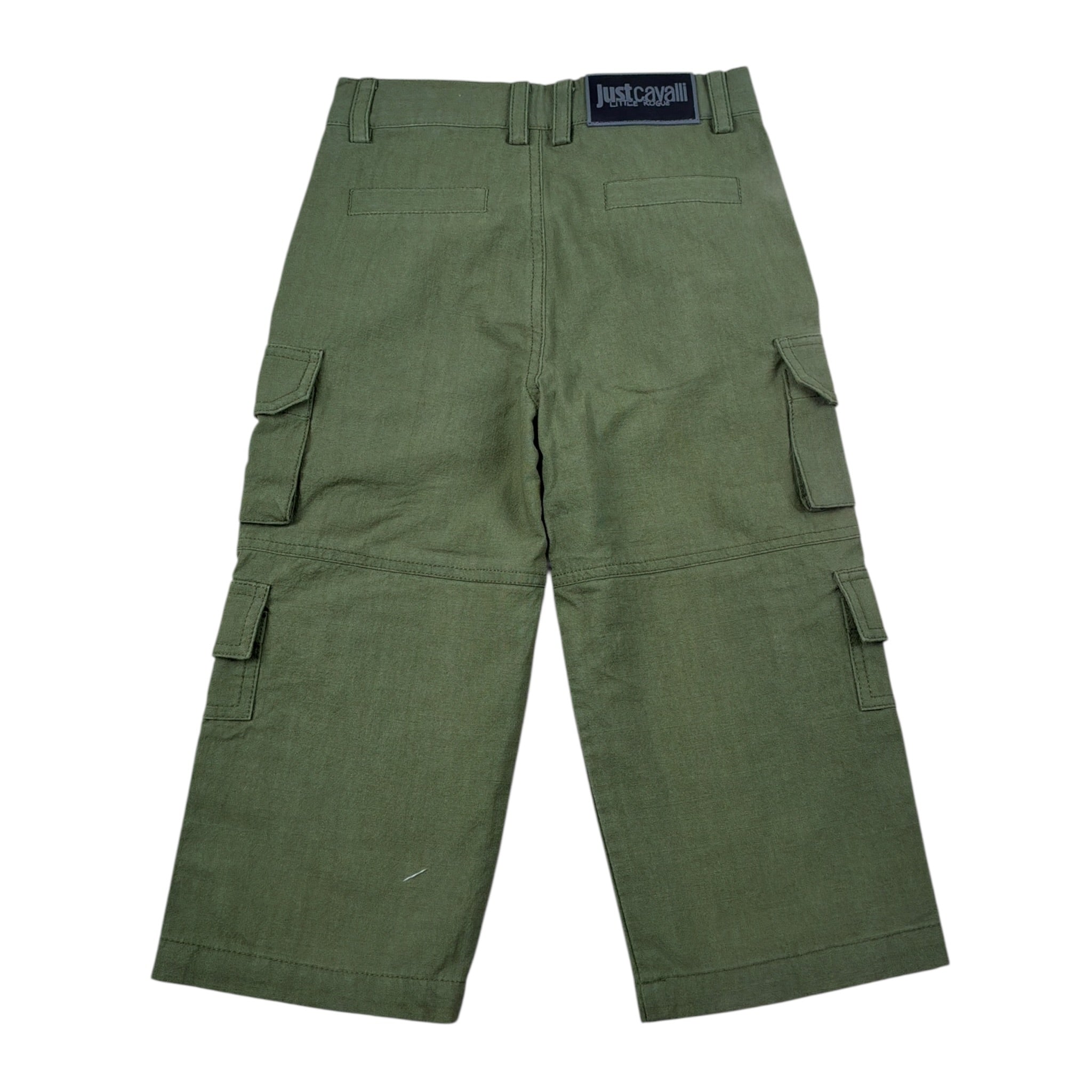 Just Cavalli Pantalone Modello Cargo tinta unita Verde per Neonato JIA26039PA VERDE JUST CAVALLI 