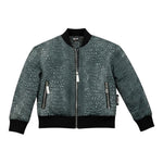 Just Cavalli Giubbino tinta unita con Zip E Fantasia Nero per Neonato JIA26052GB NERO JUST CAVALLI 