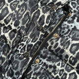Just Cavalli Giubbino tinta unita con Zip E Fantasia Maculata Nero per Neonata JIA26087PI NERO JUST CAVALLI 