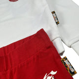 Just Cavalli Completo 2Pz Felpa-Leggins A Zampa Bianco/Rosso per Neonata JIA26089CF BIANCO/ROSSO JUST CAVALLI 