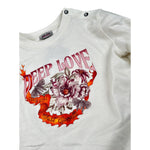 Just Cavalli Shirt tinta unita con Stampa Bianco per Neonato JIA26103TS BIANCO JUST CAVALLI 