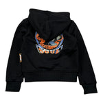 Just Cavalli Felpa tinta unita con Zip E Stampa Nero per Neonata JIA26121FE NERO JUST CAVALLI 