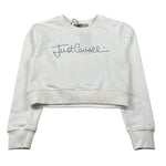 Just Cavalli Felpa Chiusa Girocolllo tinta unita Bianco per Bambina Z6176 BIANCO JUST CAVALLI 