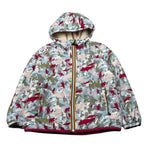 K-Way Giubbino Stampa Fantasia Animali Multicolor per Bambina K1127IW MULTICOLOR K-WAY 