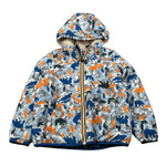 K-Way Giubbino Stampa Fantasia Animali Multicolor per Bambino K1127IWO MULTICOLOR K-WAY 