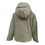 K-Way Giubbino tinta unita con Zip E Cappuccio Verde per Bambino K1128FWX VERDE K-WAY 