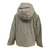K-Way Giubbino tinta unita con Zip E Cappuccio Verde per Bambino K1128FWX VERDE K-WAY 