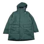 K-Way Giubbino tinta unita con Pelliccia Verde per Bambino K1128HW VERDE K-WAY 