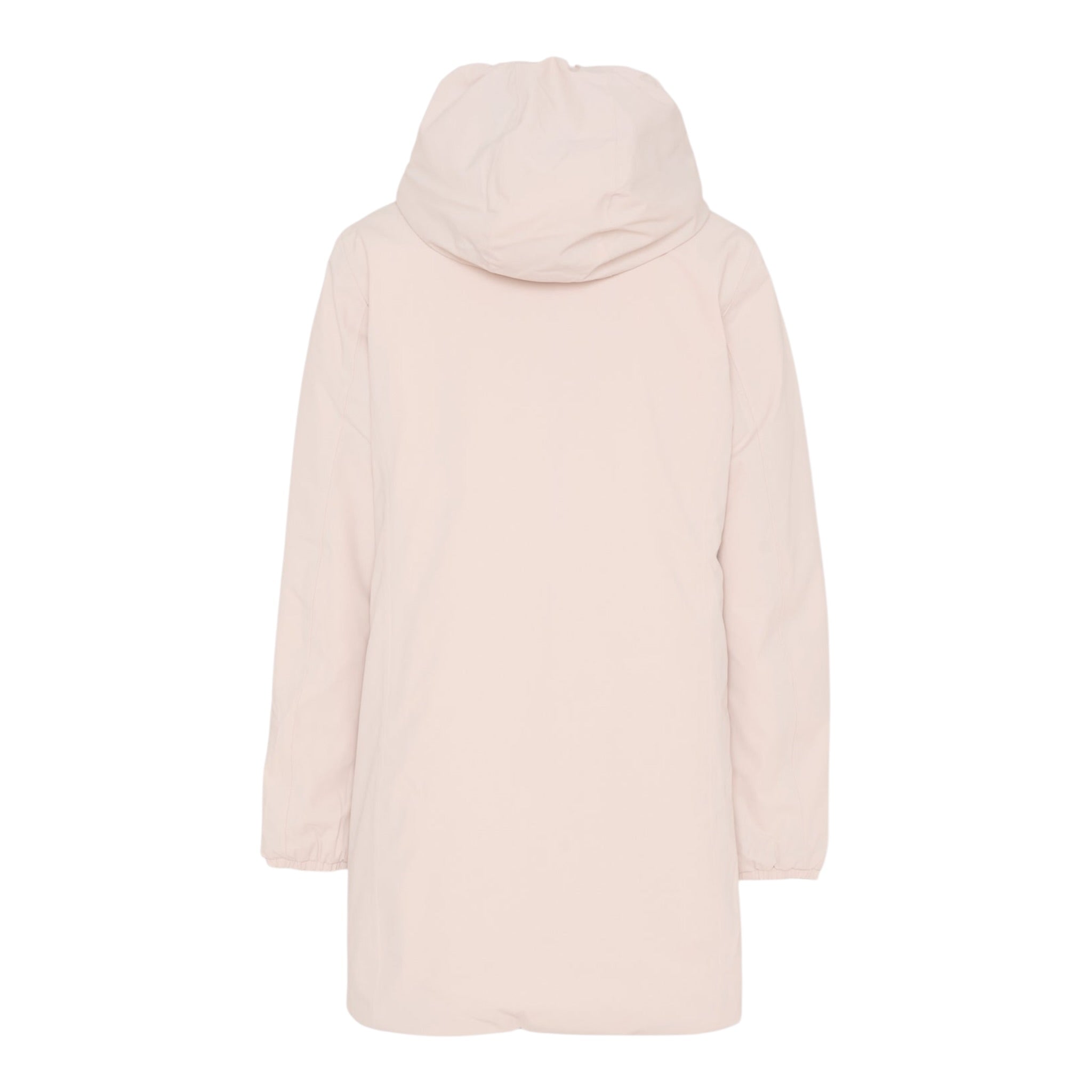 K-Way Giubbino Reversibile Lungo con Zip E Cappuccio Rosa/Lilla per Bambina K11517WXX ROSA/LILLA K-WAY 