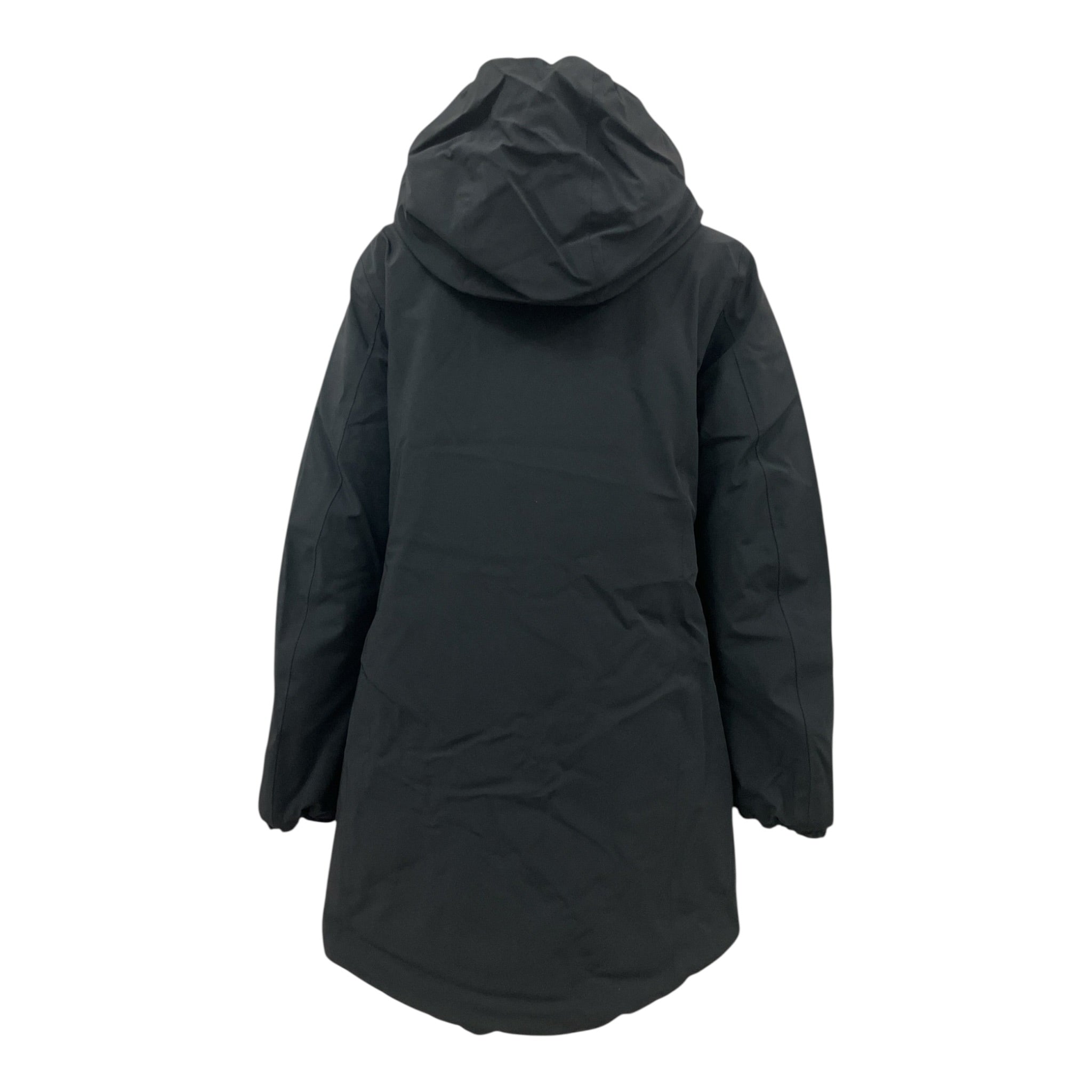 K-Way Giubbino Reversibile Lungo con Zip E Cappuccio Nero/Viola per Bambina K11517WXXX NERO/VIOLA K-WAY 