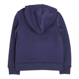 K-Way Felpa con Zip E Cappuccio tinta unita Blu per Bambino K2124RWX BLU K-WAY 