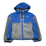 K-Way Giubbino tinta unita con Pelliccia Blu per Bambino K21452WOX BLU K-WAY 