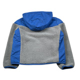 K-Way Giubbino tinta unita con Pelliccia Blu per Bambino K21452WOX BLU K-WAY 