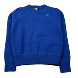 K-Way Maglia Girocollo tinta unita con Logo Cobalto per Bambino K21525W COBALTO K-WAY 