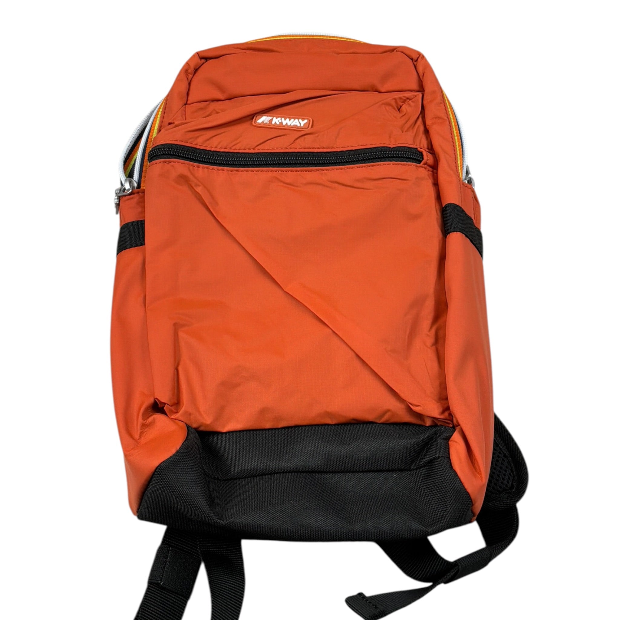 K-Way Zaino tinta unita con Logo Arancione per Bambino K3122TW ARANCIONE K-WAY 
