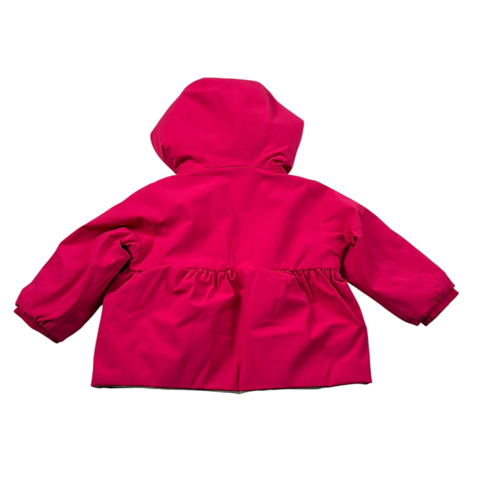K-Way Giubbino Reversibile Bicolore Fuxia/Verde per Neonata K3148WW FUXIA/VERDE K-WAY 