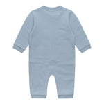K-Way Tutina Manica Lunga tinta unita con Cappello Azzurro per Neonato K3161WO AZZURRO K-WAY 