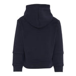K-Way Felpa Chiusa con Cappuccio tinta unita Blu per Bambino K41325W BLU K-WAY 