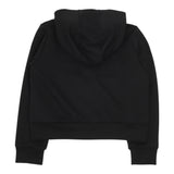 K-Way Felpa con Zip E Cappuccio tinta unita Nero per Bambina K41365W NERO K-WAY 
