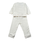 K-Way Completo 2 Pezzi Felpa-Pantalone Panna per Neonata K41384WX PANNA K-WAY 