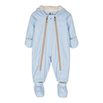 K-Way Eskimo tinta unita con Cappuccio Azzurro per Neonato K51218W AZZURRO K-WAY 