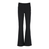 K-Way Pantalone tinta unita Modello Zampa Nero per Bambina K5122JW NERO K-WAY 