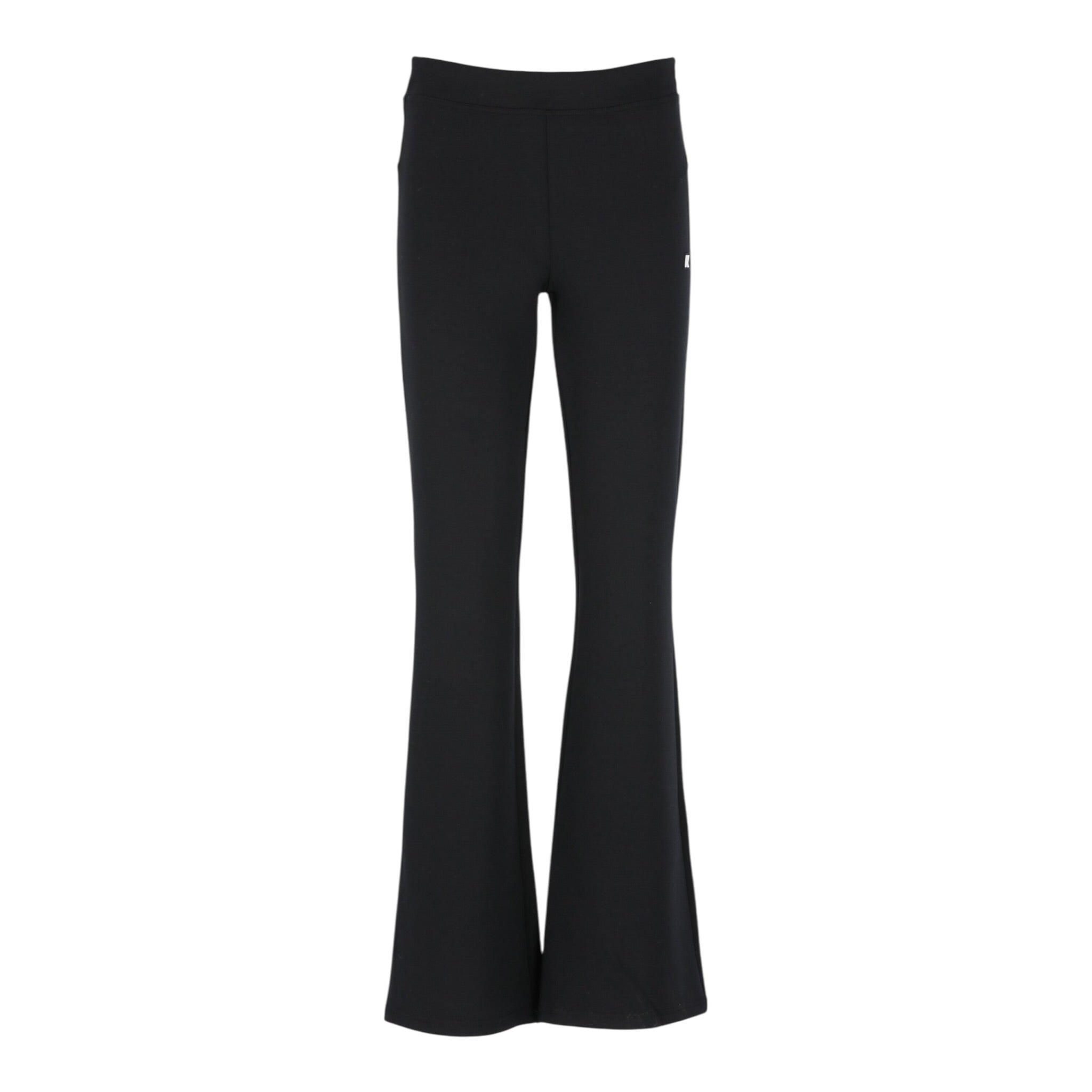K-Way Pantalone tinta unita Modello Zampa Nero per Bambina K5122JW NERO K-WAY 
