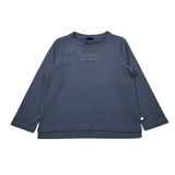 K-Way Shirt Girocollo tinta unita con Logo Blu per Bambina K5122TW BLU K-WAY 