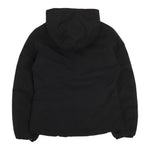 K-Way Giubbino Reversibile Lungo con Zip E Cappuccio Nero/Bianco per Bambino K5123QWO NERO/BIANCO K-WAY 