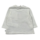 K-Way Shirt Girocollo tinta unita con Stampa Bianco per Neonato K5146IW BIANCO K-WAY 