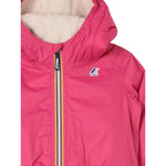 K-Way Giubbino tinta unita con Cappuccio In Contrasto Fuxia per Neonata K61157W FUXIA K-WAY 