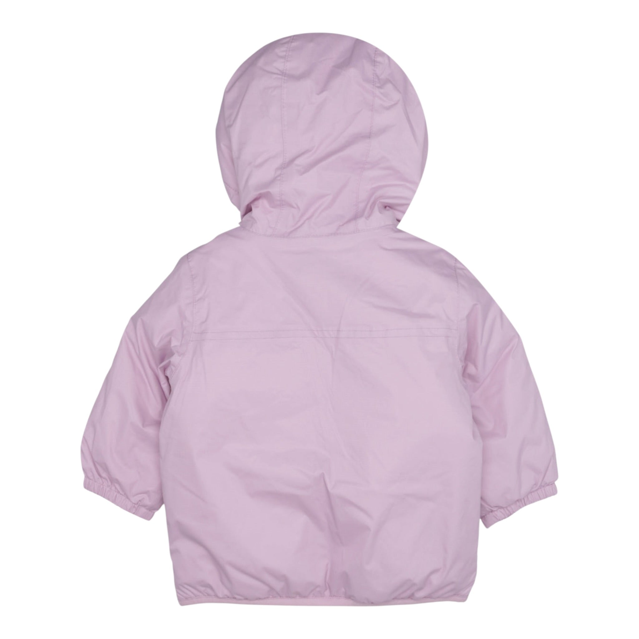 K-Way Giubbino tinta unita con Cappuccio Lilla per Bambina K6115FWA LILLA K-WAY 