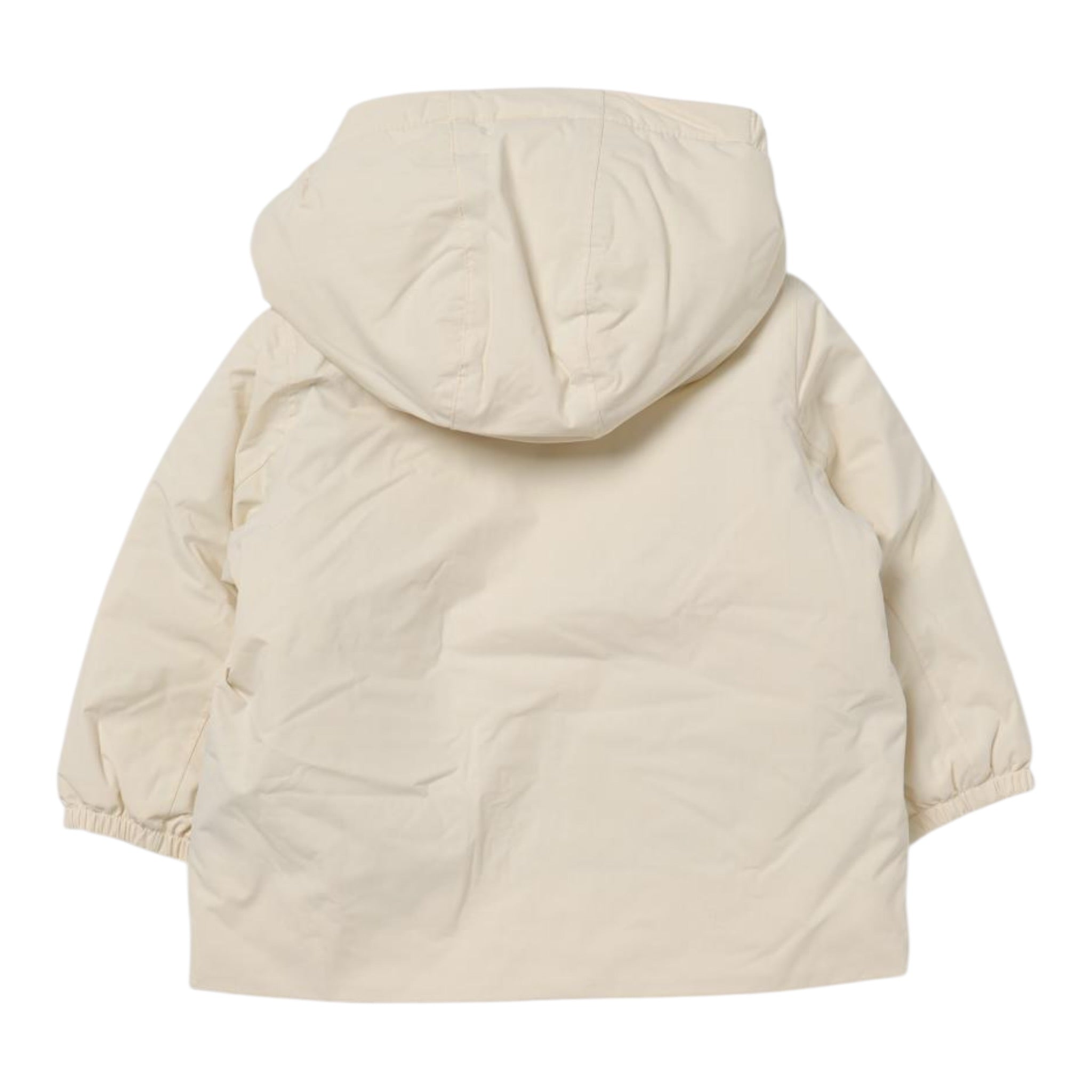 K-Way Giubbino tinta unita con Cappuccio E Zip Panna per Neonata K6116ZW PANNA K-WAY 