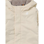 K-Way Giubbino tinta unita con Cappuccio E Zip Panna per Neonata K6116ZW PANNA K-WAY 
