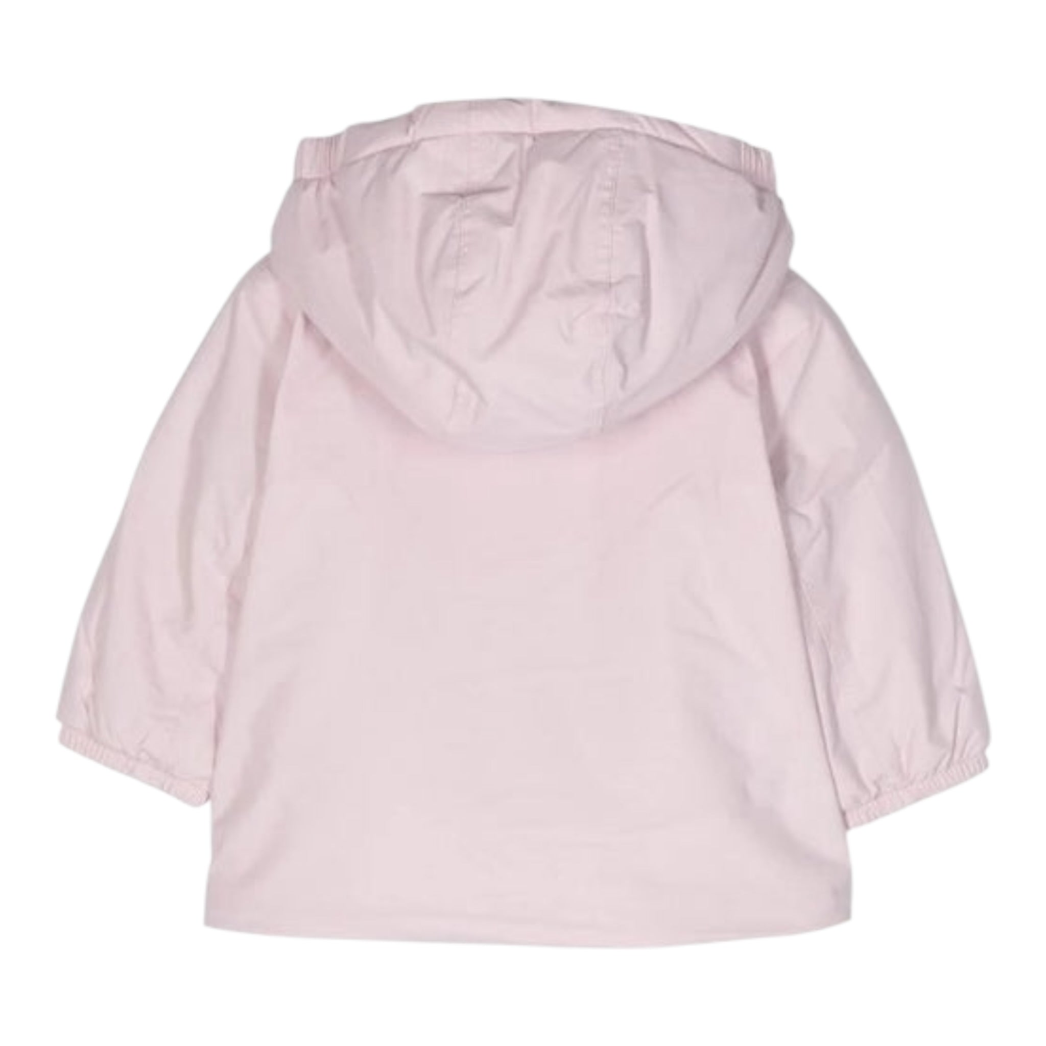 K-Way Giubbino tinta unita con Cappuccio E Zip Rosa per Neonata K6116ZW ROSA K-WAY 