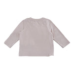 K-Way Shirt Girocollo tinta unita con Stampa Rosa per Neonata K7123WW ROSA K-WAY 