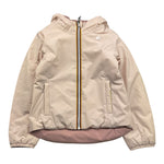 K-Way Giubbino Reversibile Bicolore con Zip E Cappuccio Rosa per Bambina K71339W ROSA K-WAY 