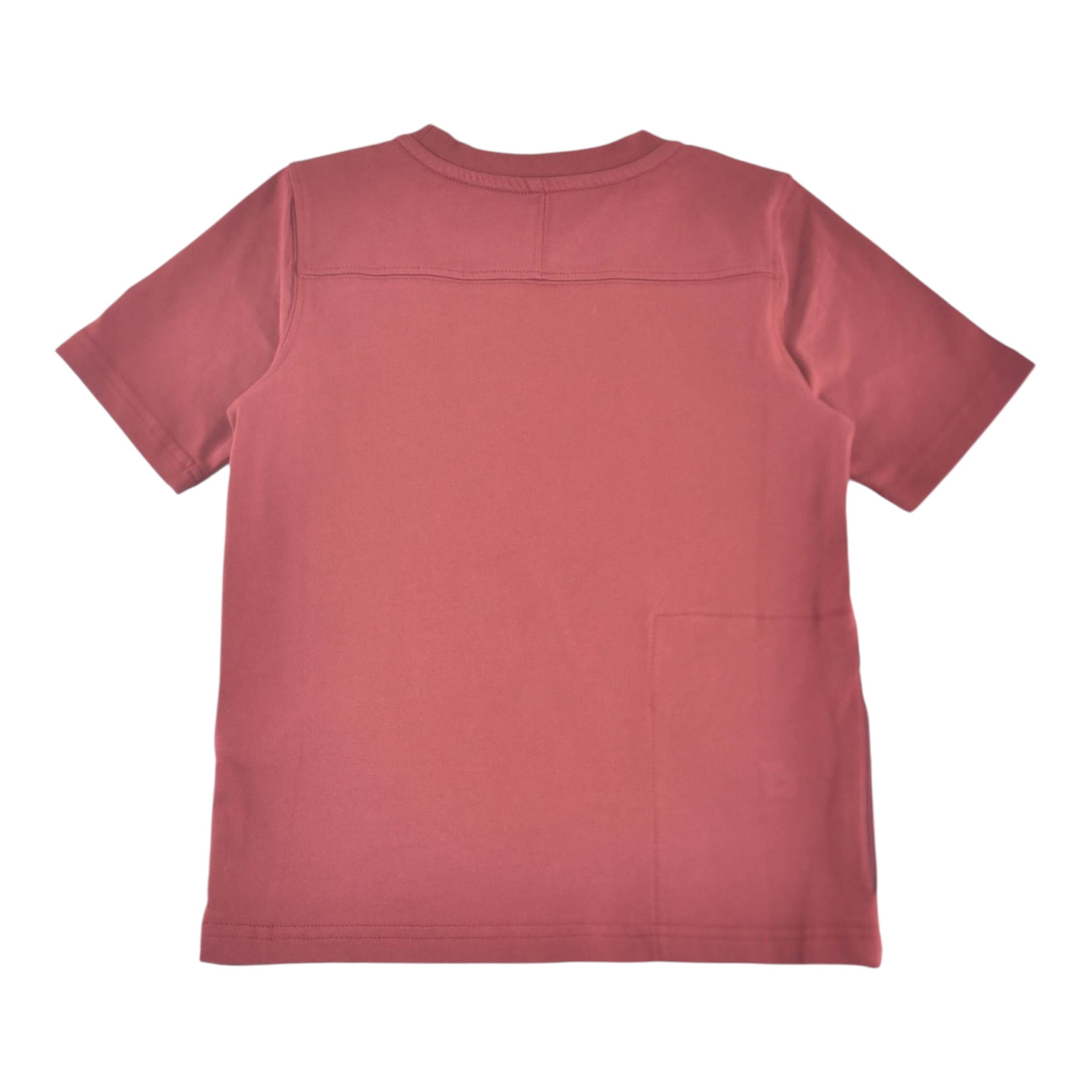 K-Way T-Shirt Girocollo tinta unita con Logo Bordeuax per Bambino K7133YWOXX BORDEAUX K-WAY 