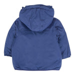 K-Way Giubbino tinta unita con Zip E Cappuccio Cobalto per Neonato K7142RWX COBALTO K-WAY 