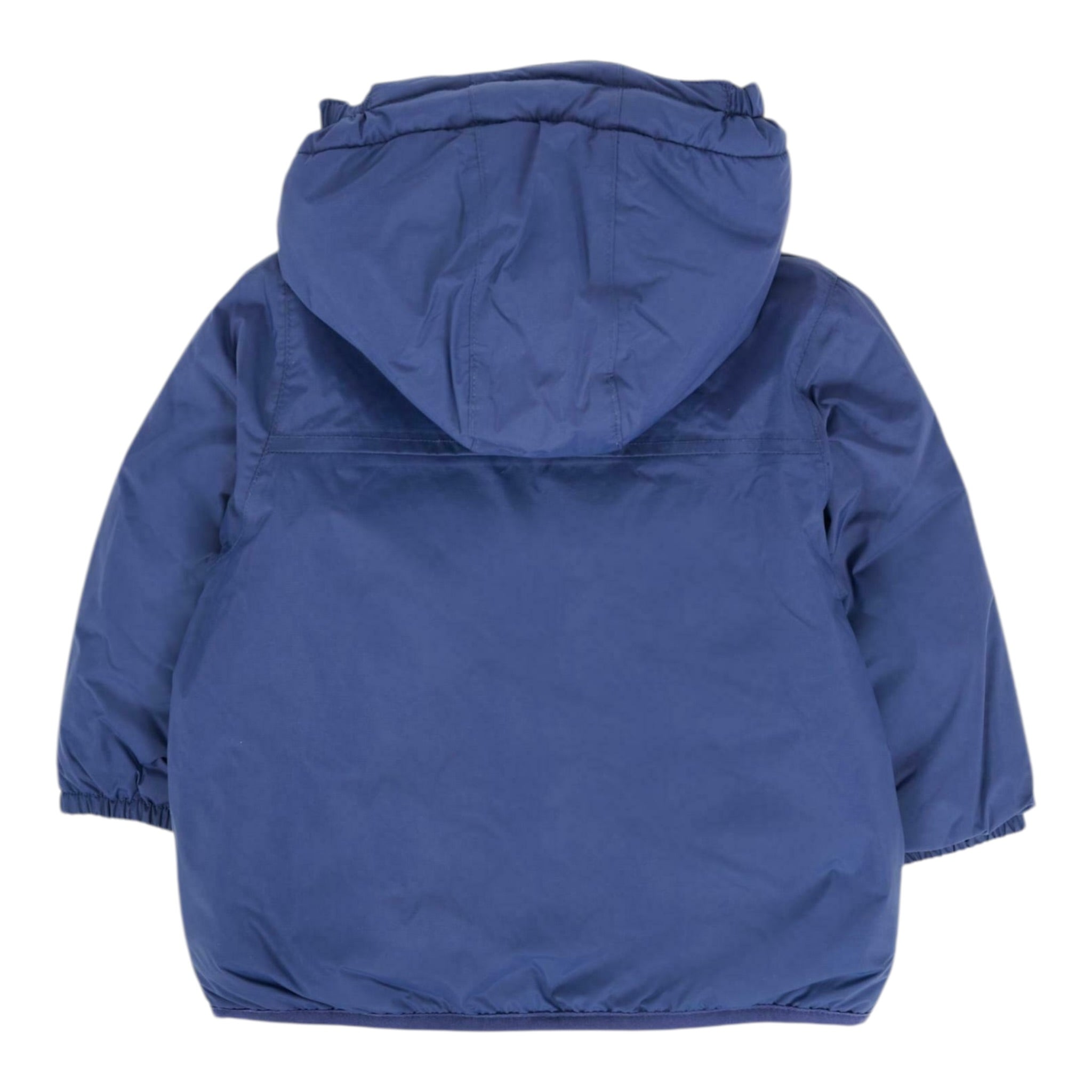 K-Way Giubbino tinta unita con Zip E Cappuccio Cobalto per Neonato K7142RWX COBALTO K-WAY 