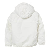 K-Way Giubbino tinta unita con Cappuccio Panna per Bambina K7142TWX PANNA K-WAY 