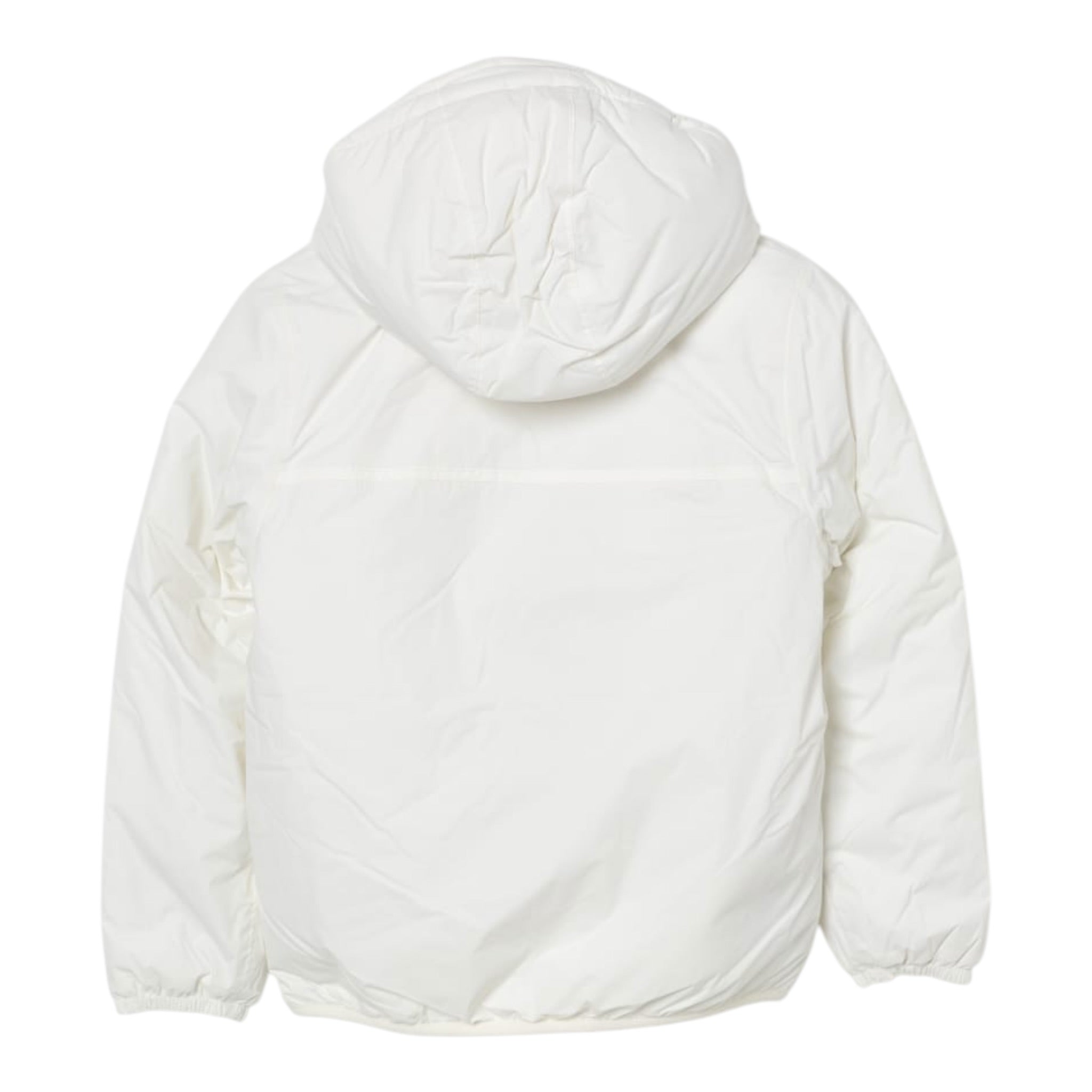 K-Way Giubbino tinta unita con Cappuccio Panna per Bambina K7142TWX PANNA K-WAY 