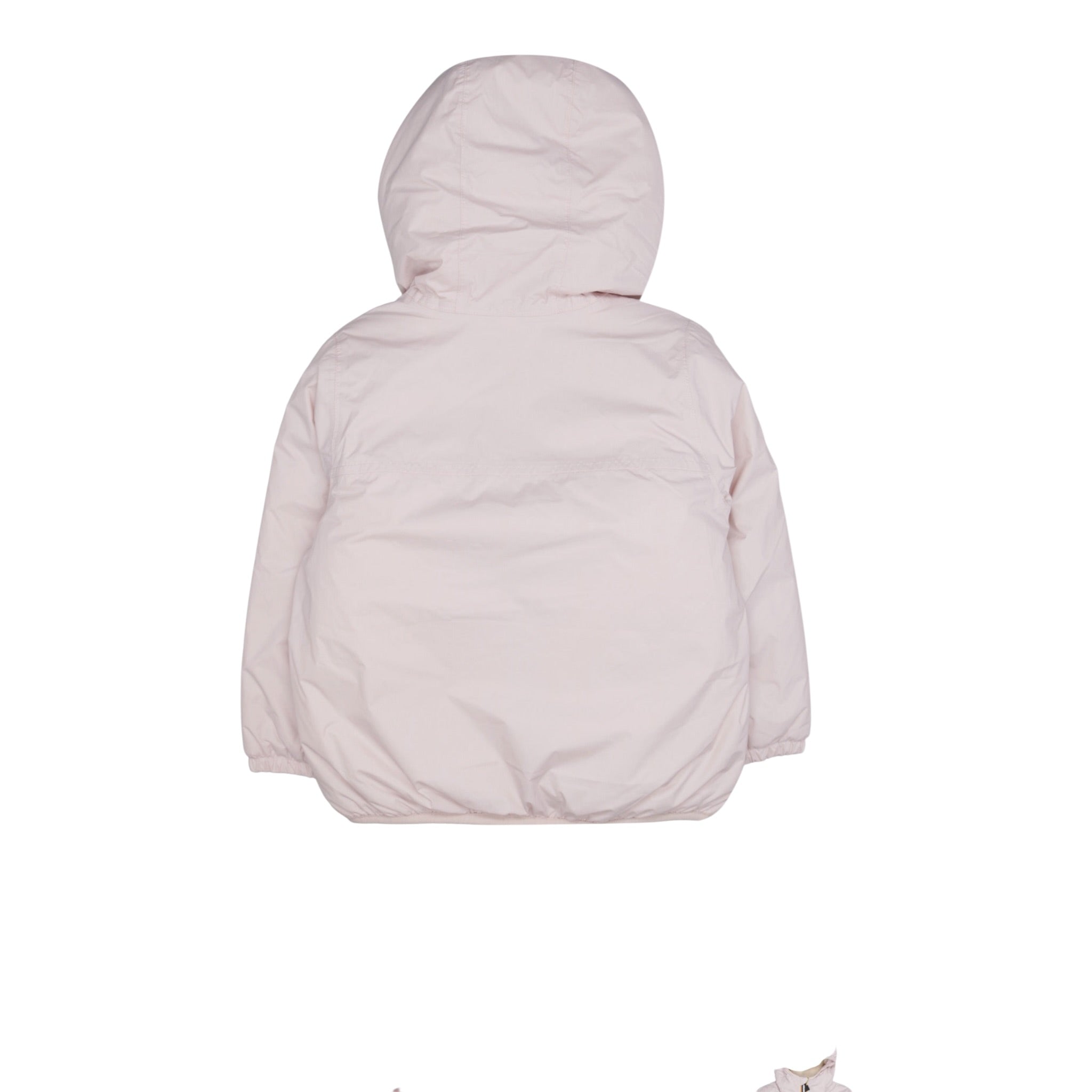 K-Way Giubbino Tricolore con Cappuccio Rosa per Bambina K7142TWXX ROSA K-WAY 