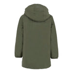 K-Way Giubbino tinta unita con Cappuccio Verde per Bambino K7142UWX VERDE K-WAY 