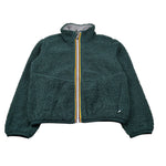 K-Way Giubbino Reversibile Bicolore Grigio/Verde per Bambino K8136XW GRIGIO/VERDE K-WAY 