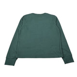 K-Way Shirt Girocollo tinta unita con Logo Verde per Bambino K8138CWX VERDE K-WAY 