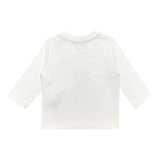 K-Way Shirt Girocollo tinta unita con Logo Panna per Bambino K8138CWXX PANNA K-WAY 